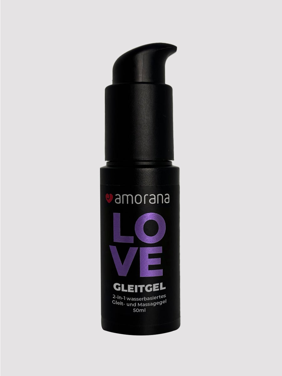 Amorana Love 2 in 1 Wasserbasiertes Massage- und Gleitgel - Amorana