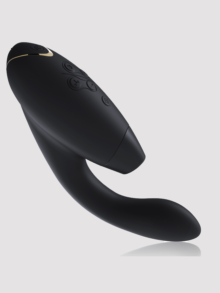 Womanizer, Rabbit Vibrator, Womanizer Duo, Anfängergeeignet, Schwarz- Amorana