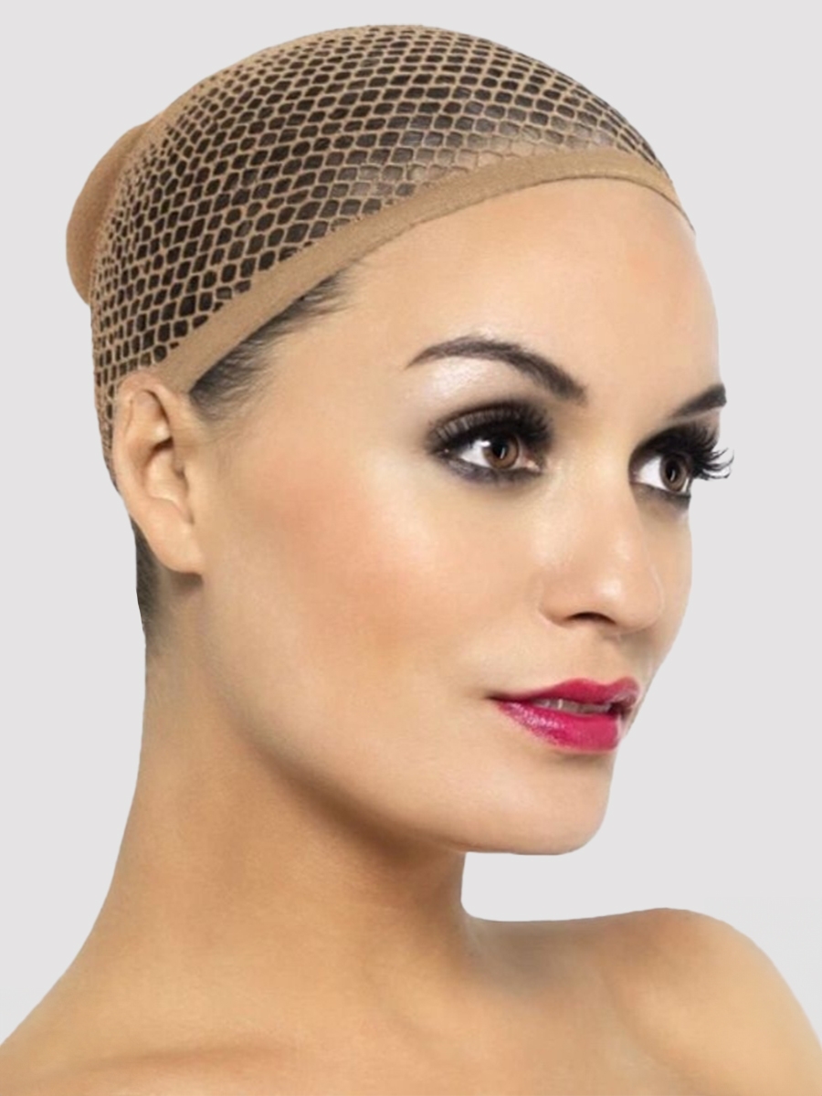 Fever Wig Cap Accessoires, Beige - Amorana