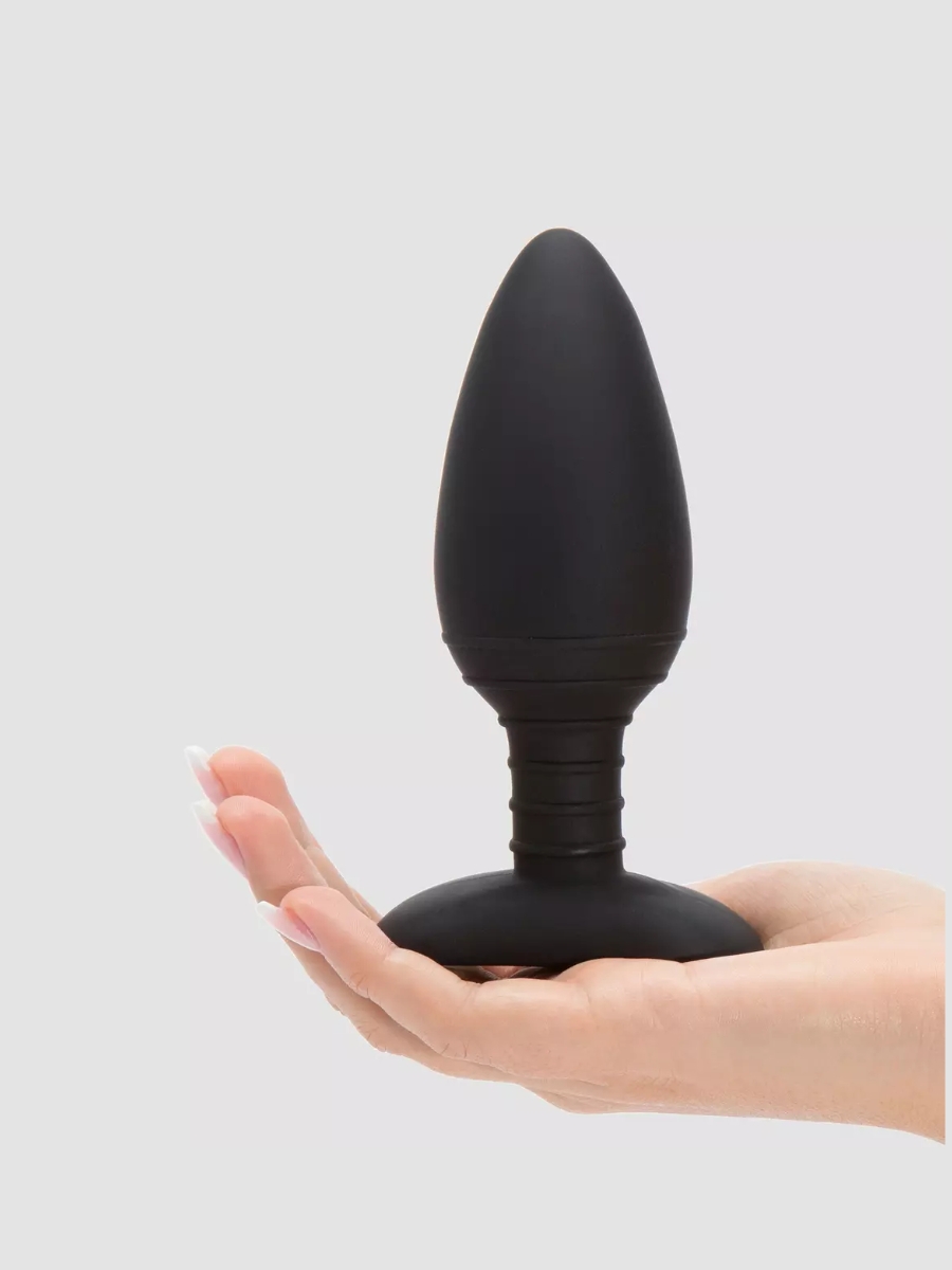 Nexus, Anal Vibrator, Nexus Ace Remote Control Vibrating Butt Plug - Large Black, Large- Amorana