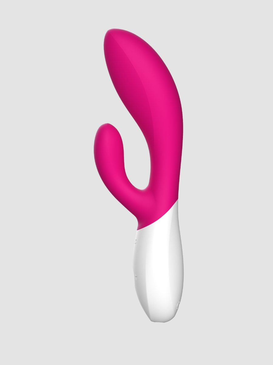 Lelo, Rabbit Vibrator, Lelo Ina Wave 2 Cerise Rabbit Vibrator, Pink- Amorana