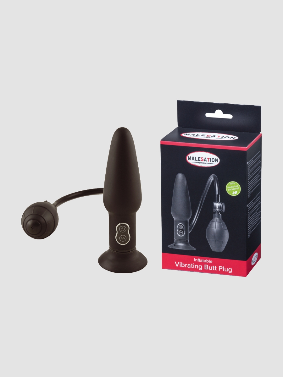 Malesation, Anal Vibrator, Malesation Aufblasbarer Anal Vibrator- Amorana