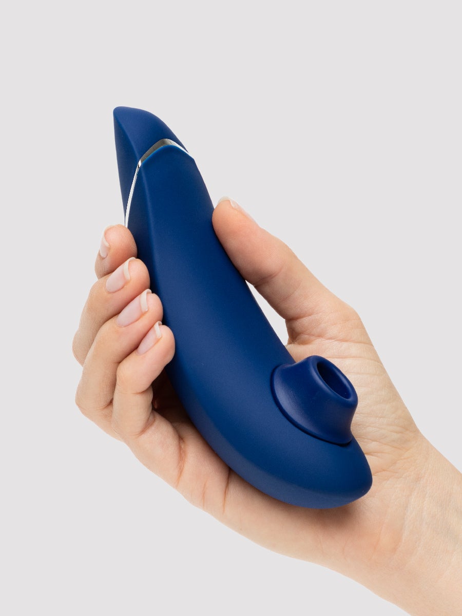 Womanizer Premium 2 Pleasure Air Auflegevibrator, Blueberry - Amorana