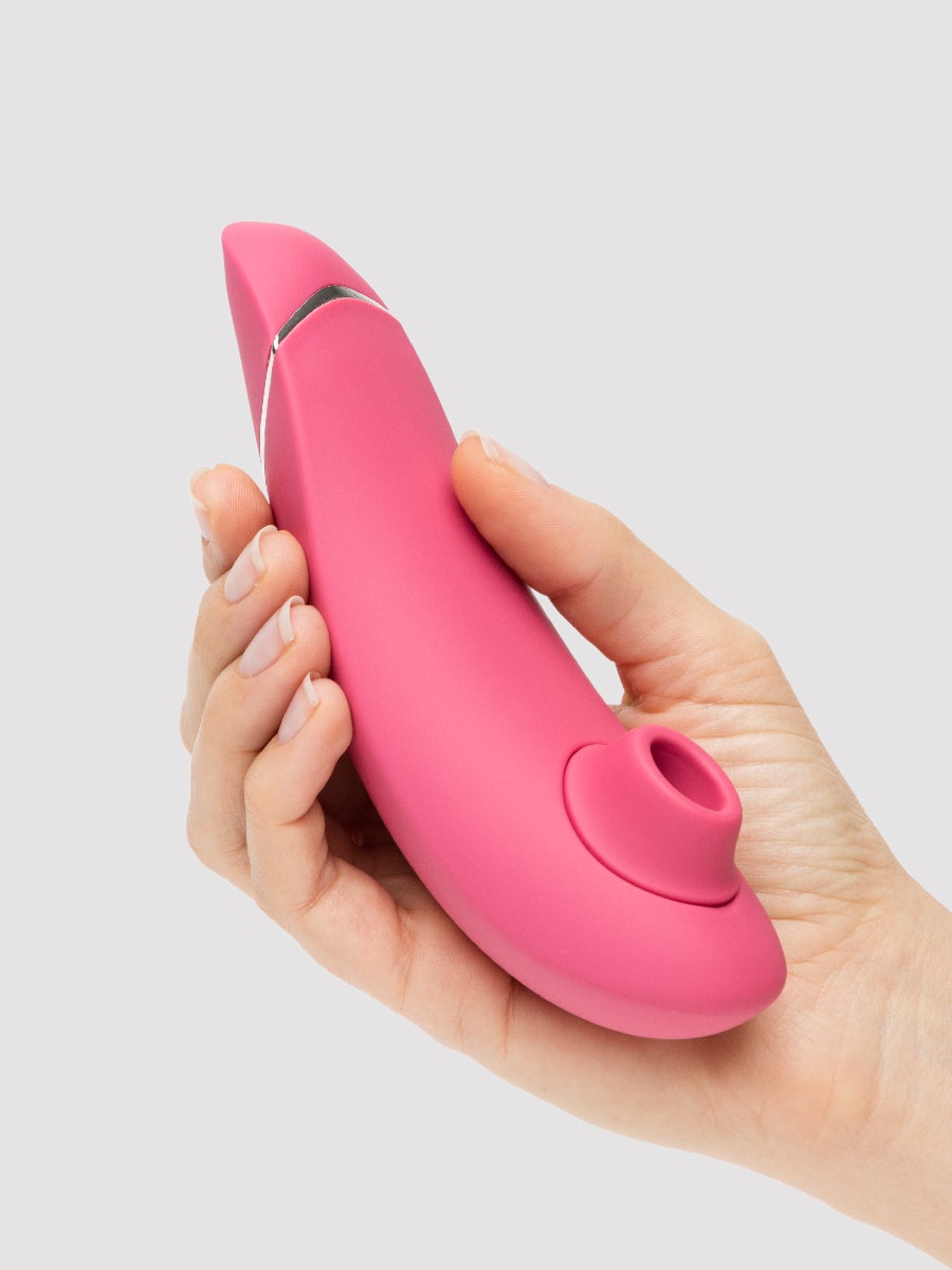 Womanizer Premium 2 Pleasure Air Auflegevibrator, Raspberry - Amorana
