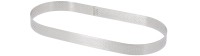 Tortenring oval lang perforiert 14.5x3.5cm H:2cm