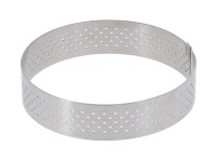 Tortenring rund perforiert D:18.5cm H:2cm