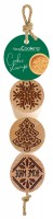 3 Mini-Cookie Stempel Schneeflocke, Tanne, Home Made