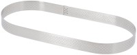 Tortenring oval lang perforiert 30x11cm H:2cm