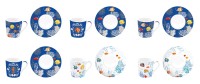 Coffee Mania 6er Espr.-tasse m. Untert. Aquarium 100ml
