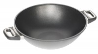 Induktions-Wok D32cm, H11cm m. Griffen