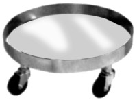 Fahrgestell 30 cm mit 4 Rollen zu A608.030