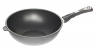 Induktions-Wok D28cm, H11cm m. Stiel