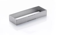 Tortenring rechteckig perforiert 28x8cm H:2cm