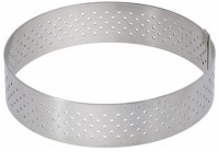 Gelochter Tortenring mit geradem Rand D:28.5 H3.5cm