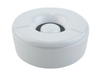 Aschenbecher, ca. D11.5cm. H5cm, weiss