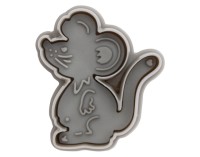 Ausstecher Maus 5.5 grau