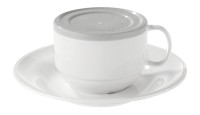Tasse Frühstück PC D9.4cm H6.8cm 0.325lt mikrowellenfest
