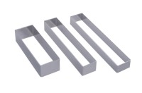 Tortenring rechteckig 12.4x4.3cm H:3cm
