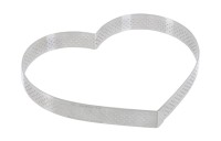 Tortenring Herzform perforiert D:18cm H:2cm