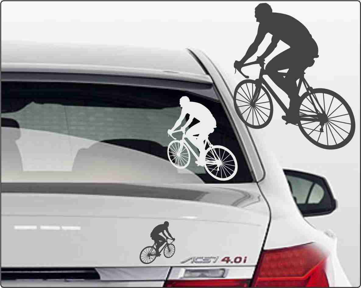 Autosticker Rennrad Rennradsticker