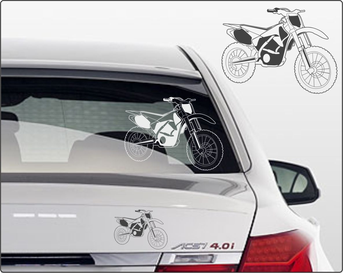 motocross Motorrad Aufkleber