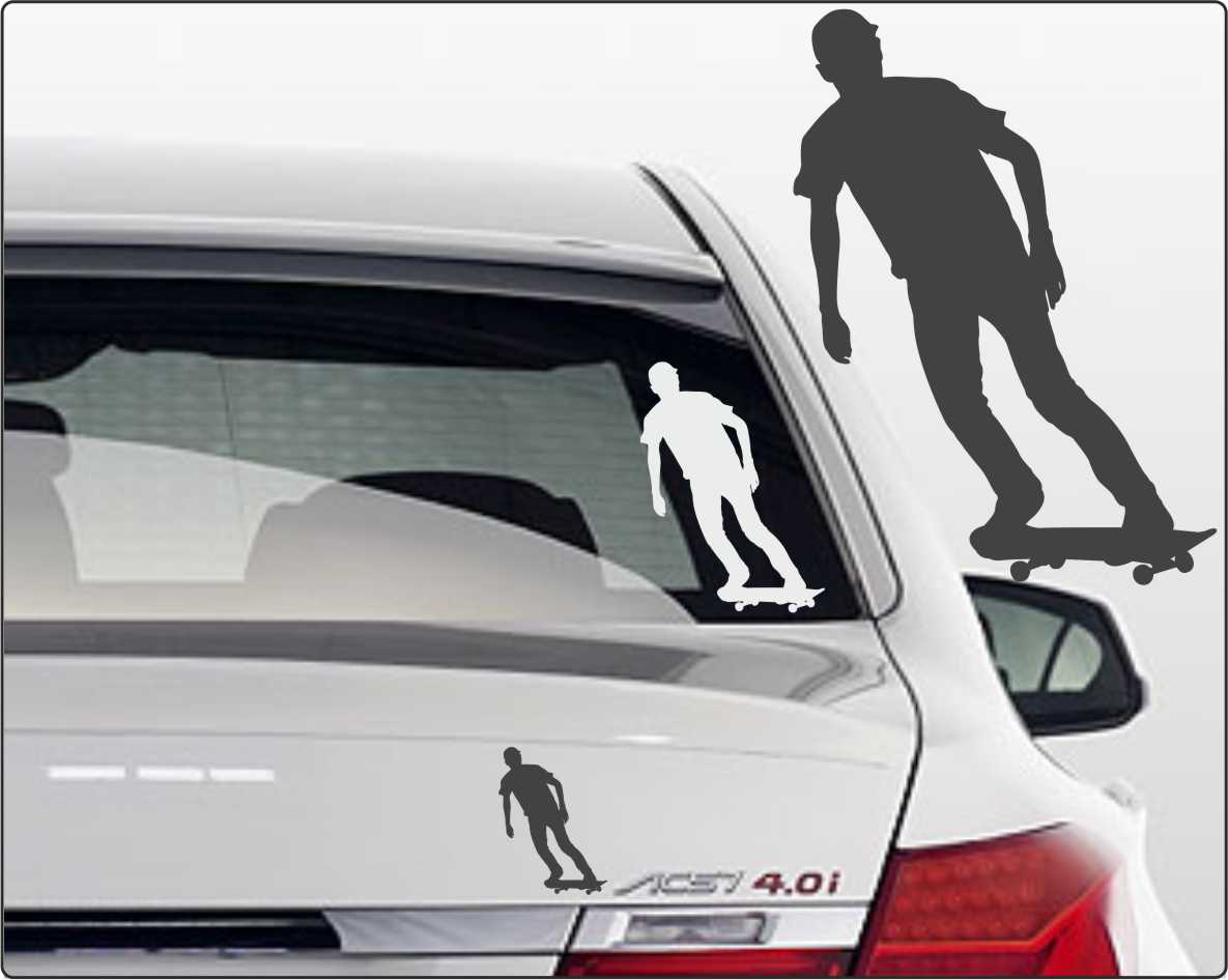 Aufkleber Skateboard