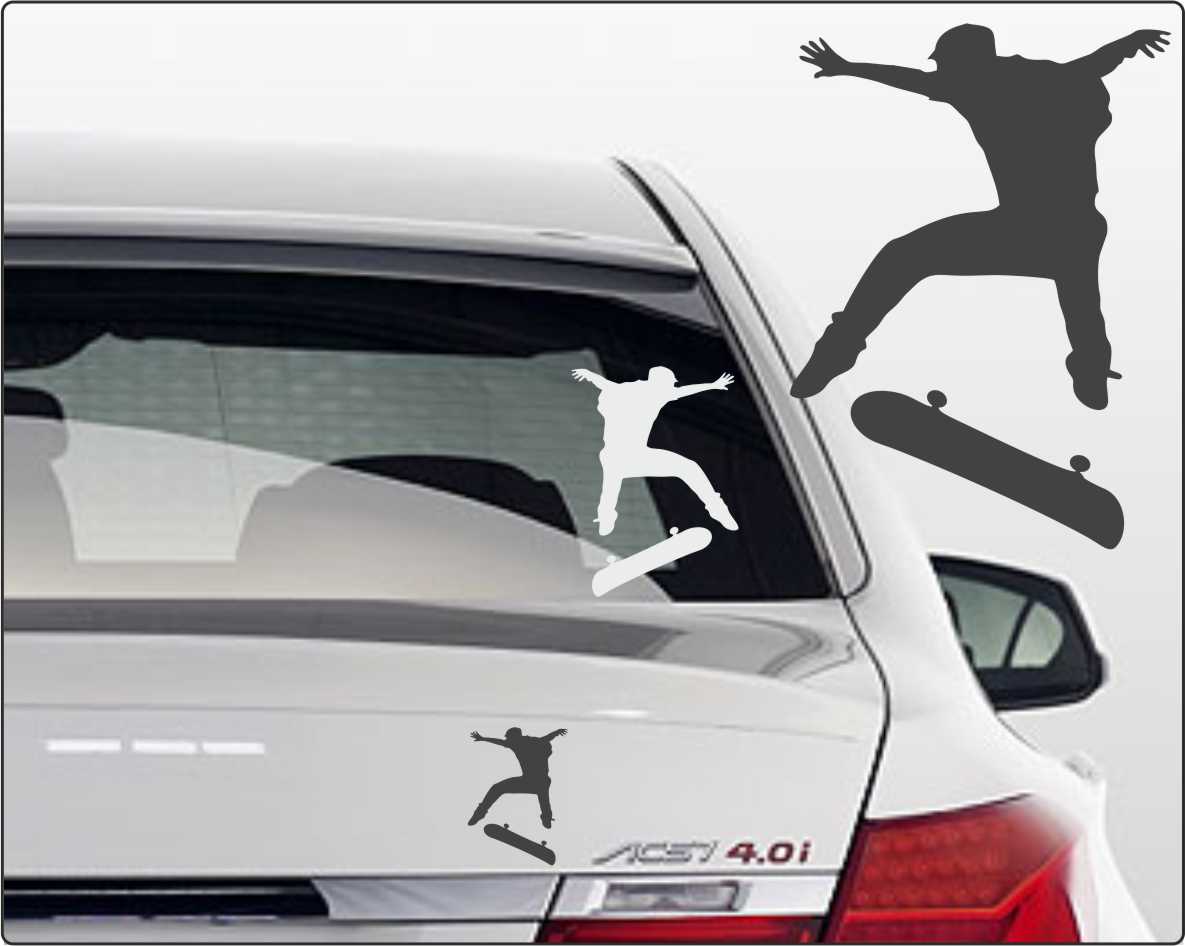 Skateboard fahren Aufkleber