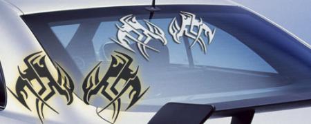 Autoaufkleber Tribal 54