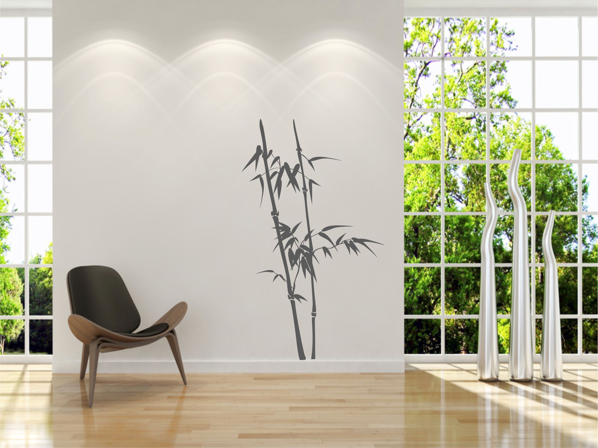 Bambus Wandtattoo