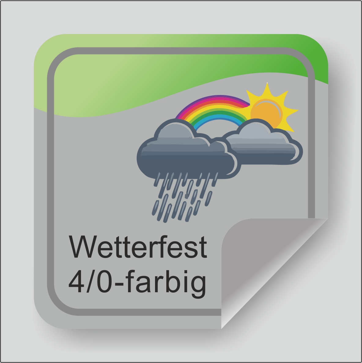 10 Stk. Aufkleber silber 1,5 cm x 1,5 cm