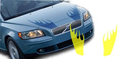 Autoaufkleber . "Aufkleber fürs Auto" (60 cm x 30 cm)