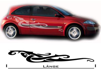 Auto Aufkleber 'red'  (als Paar geliefert)