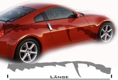 Auto Aufkleber 'tongh'   (als Paar geliefert)