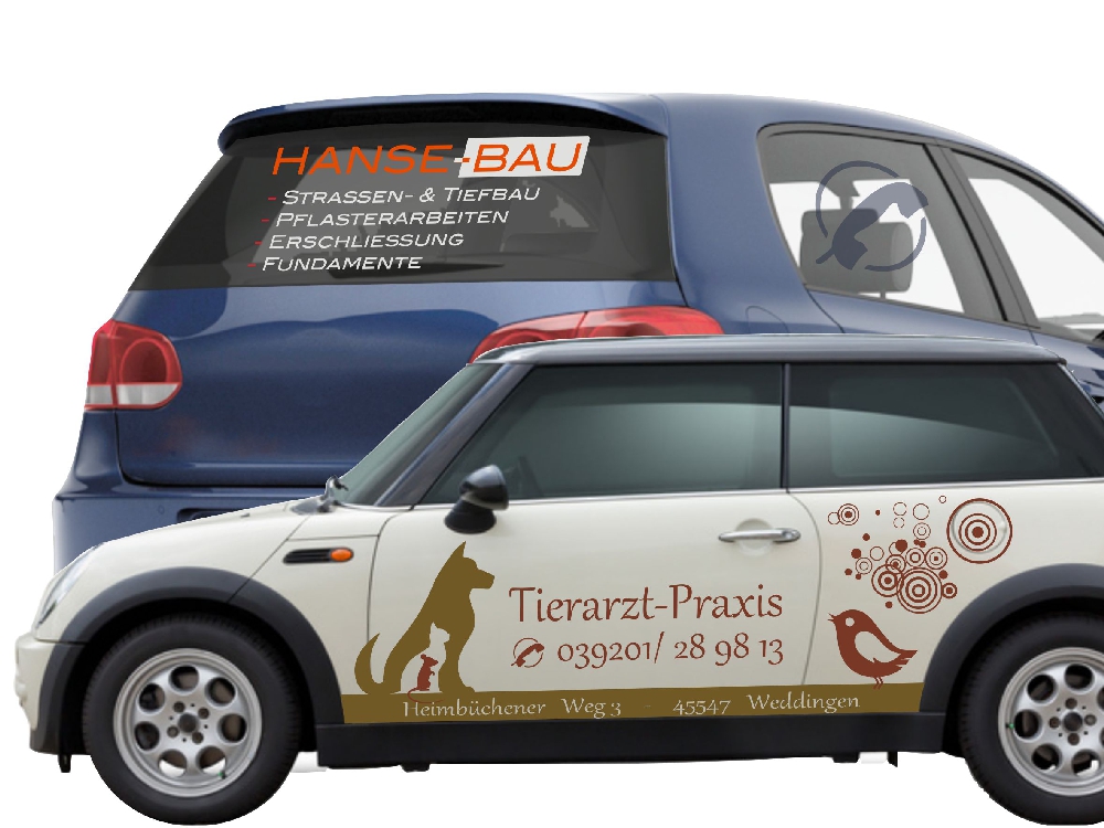 Autoaufkleber Folienplott