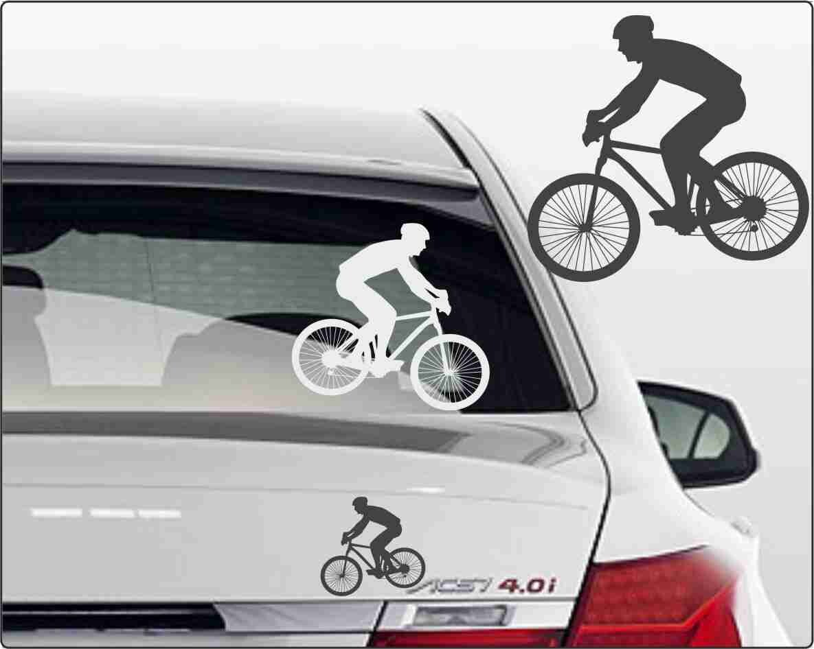 Aufkleber Mountenbiker