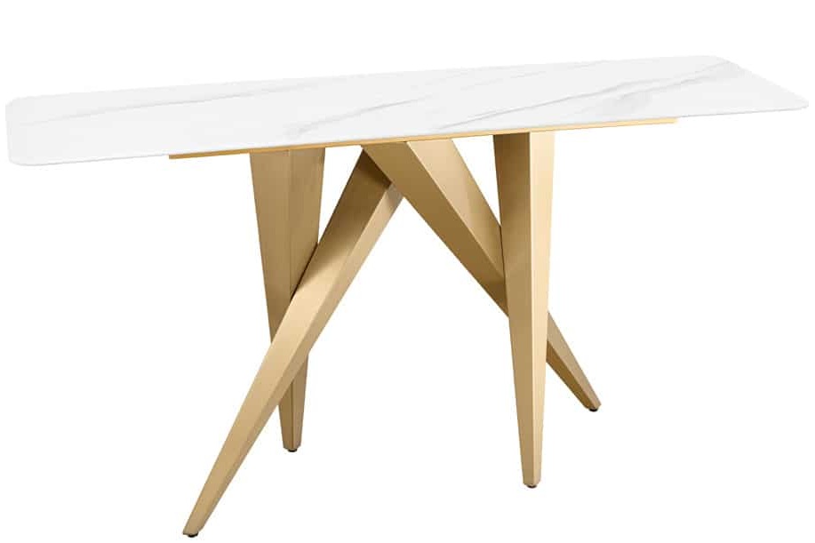 Grosser Keramik Design Konsolentisch „Art Living“ 140 x 76 cm