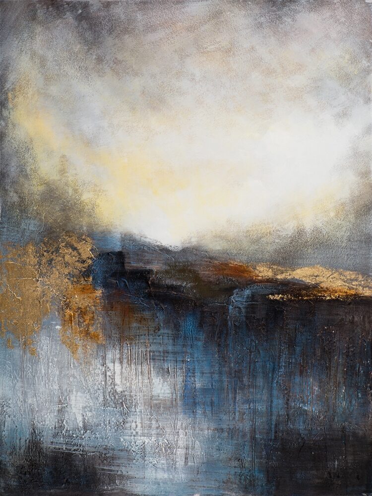 Handgemaltes Bild „Magic Ii“ 90 x 120 cm