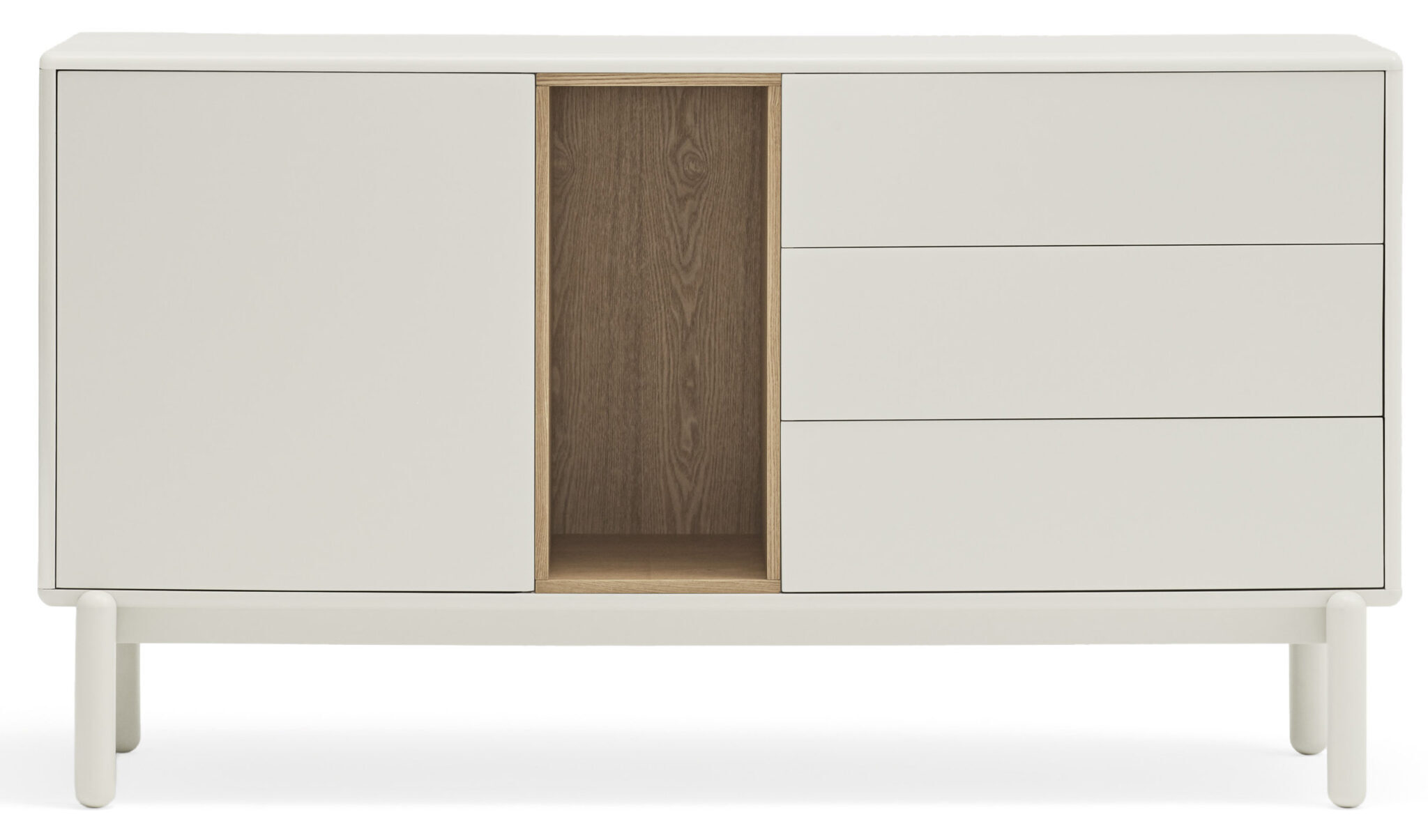Sideboard Corvo Pearl Grey 140 x 76 cm