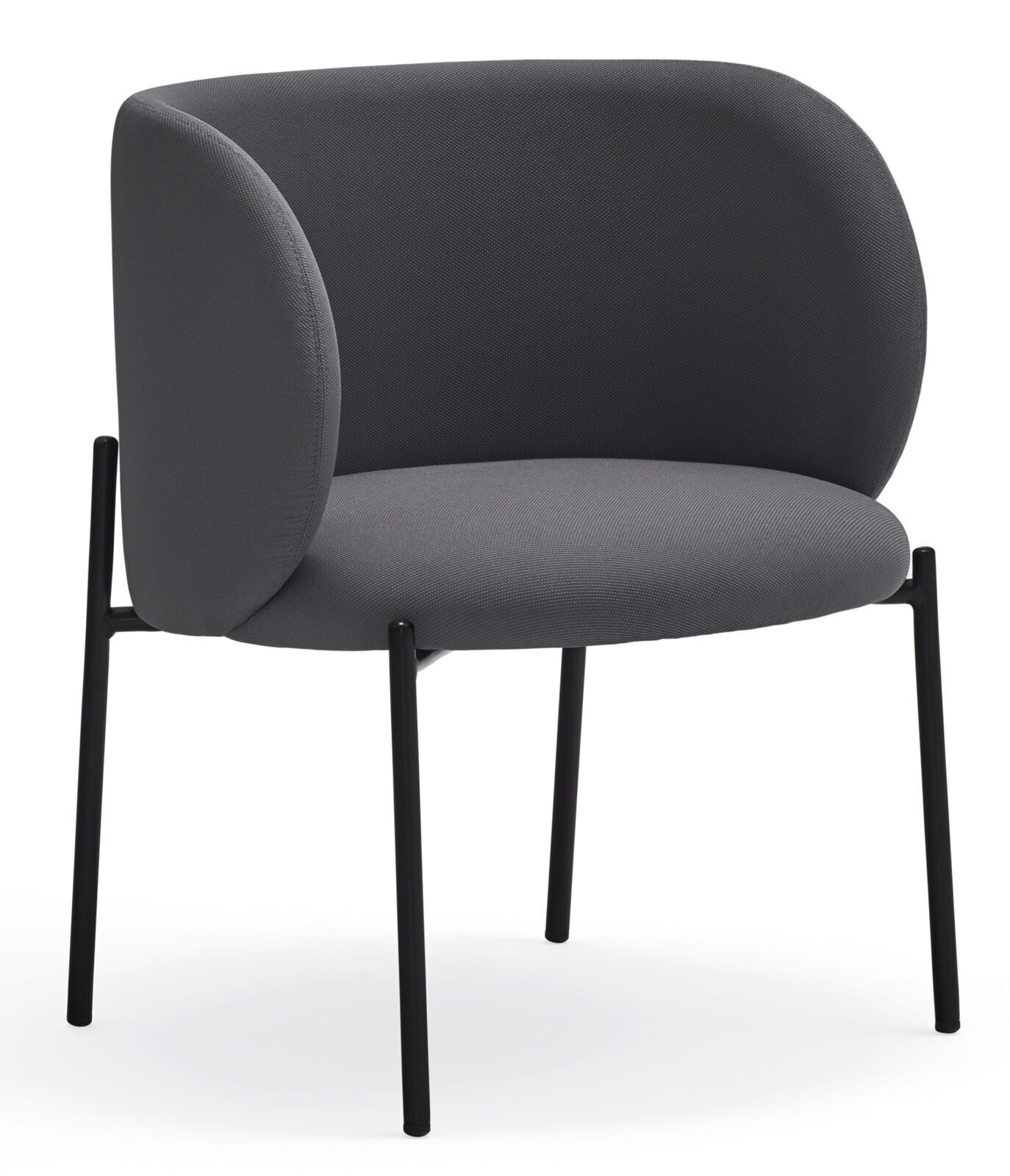 Armlehnensessel Mogi Dark Grey