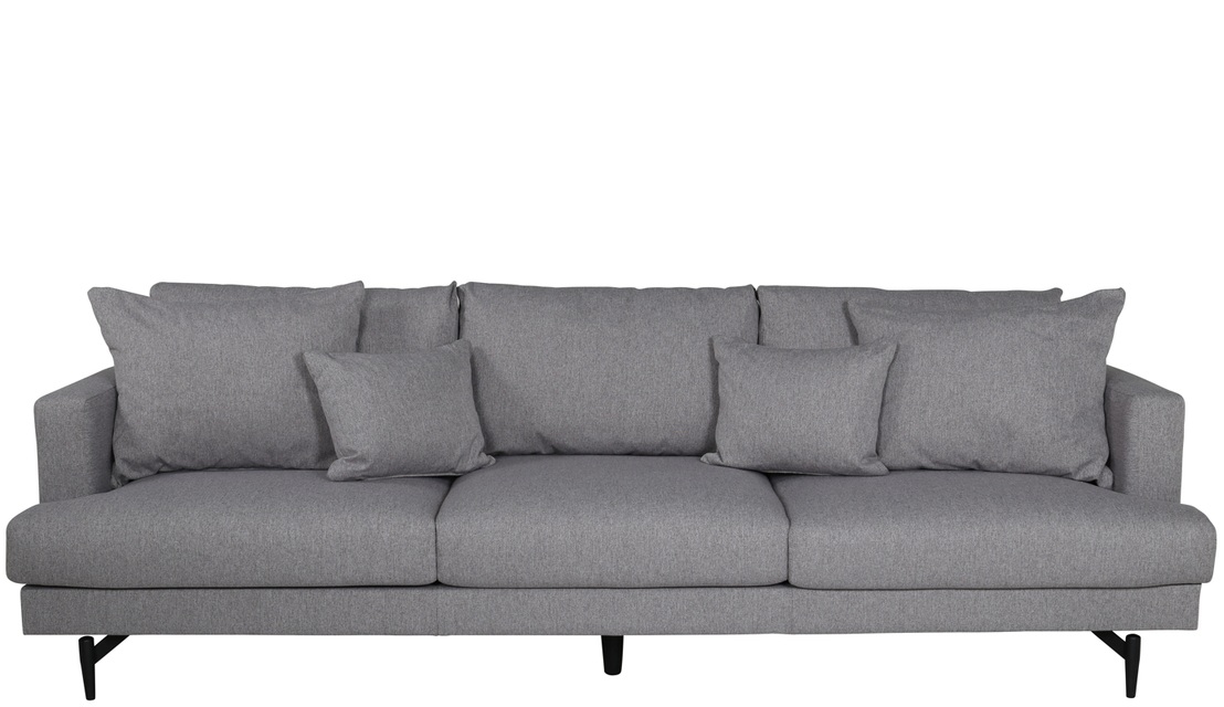 3-Sitzer Sofa Sofia Grey 255 cm