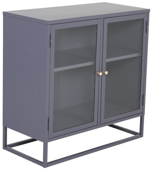 Vitrinenschrank Bakal Grey 85 x 85 cm