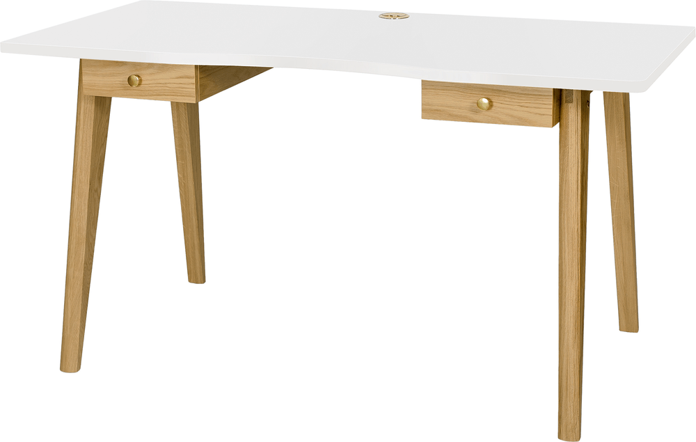 Schreibtisch „Nice“ White 140 x 70 cm