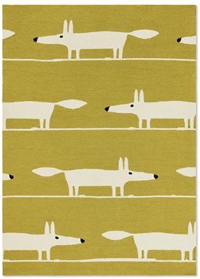 In-/Outdoor Designer Teppich „Mr. Fox“ Chai