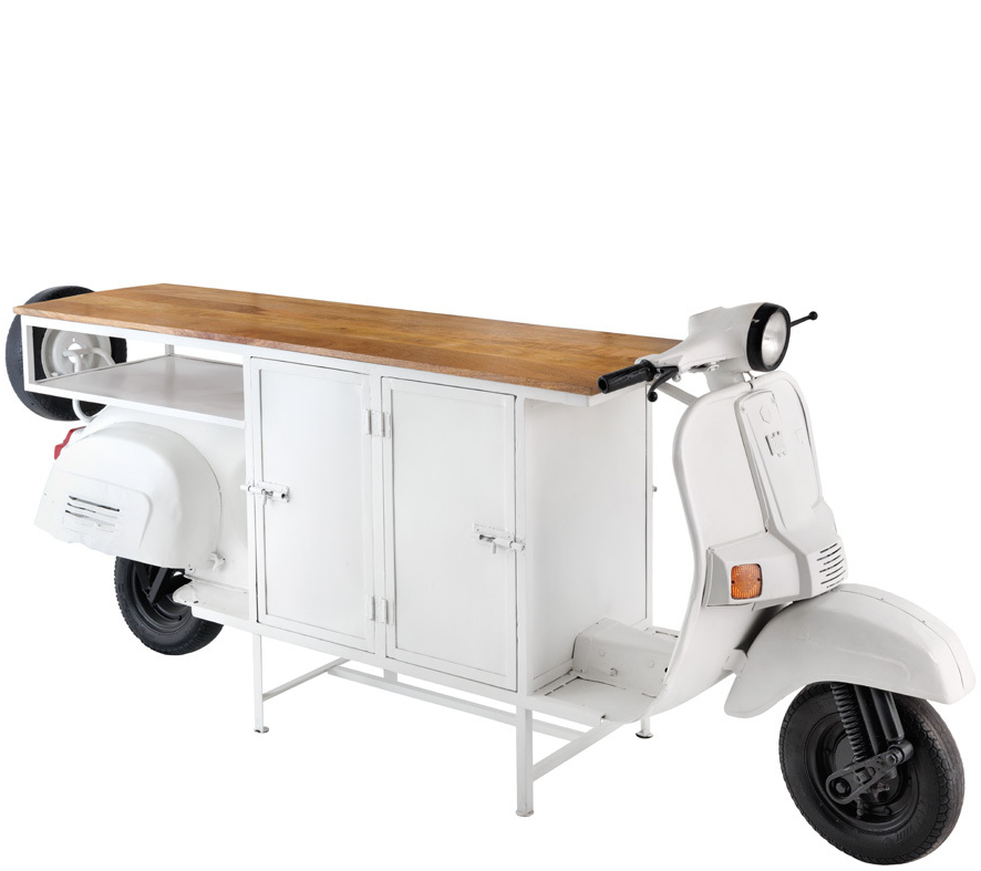 Design Bartheke & Schrank „Scooter“ - 250 x 105 cm