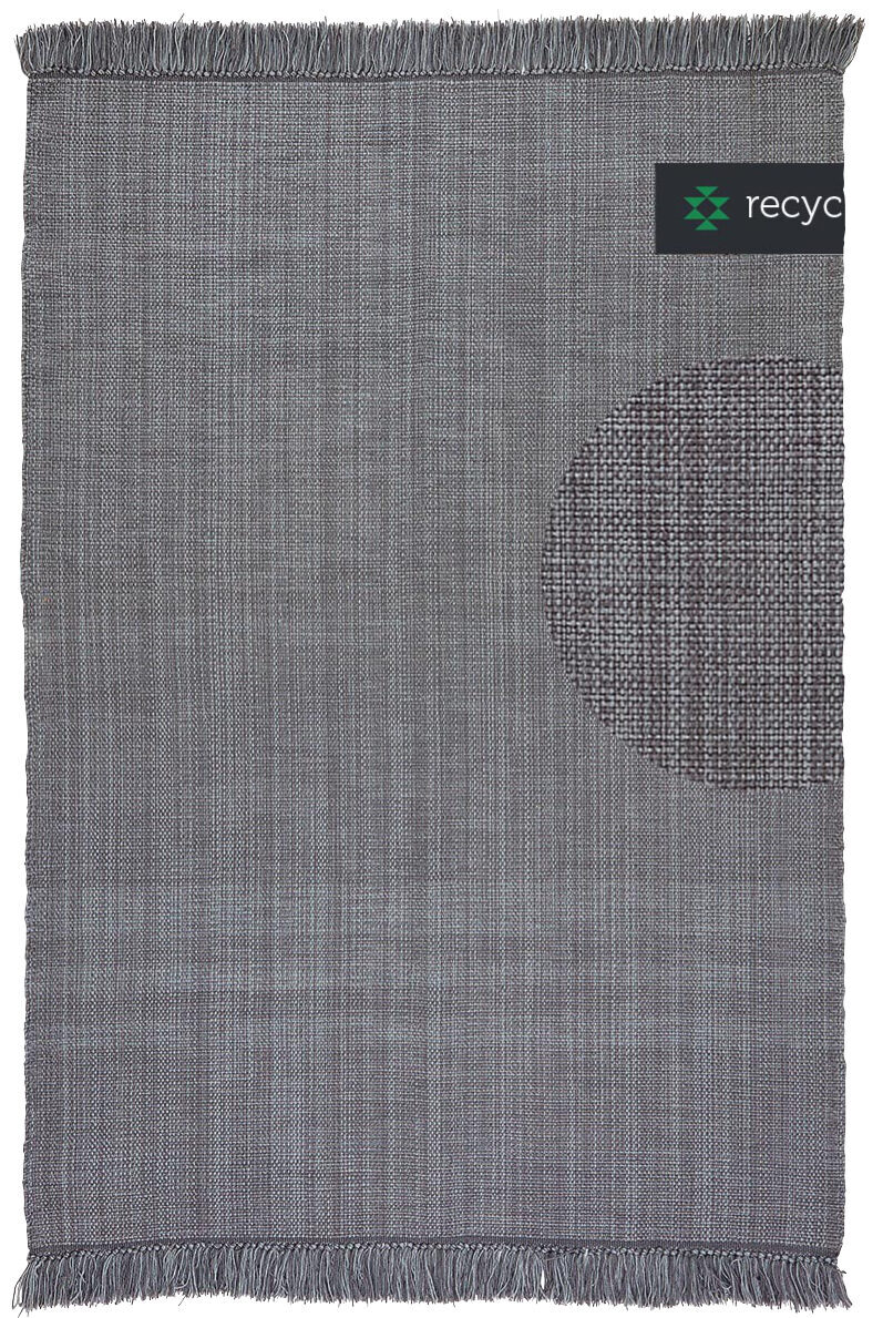 Waschbarer In-/Outdoor Duo Grey 200 x 300 cm