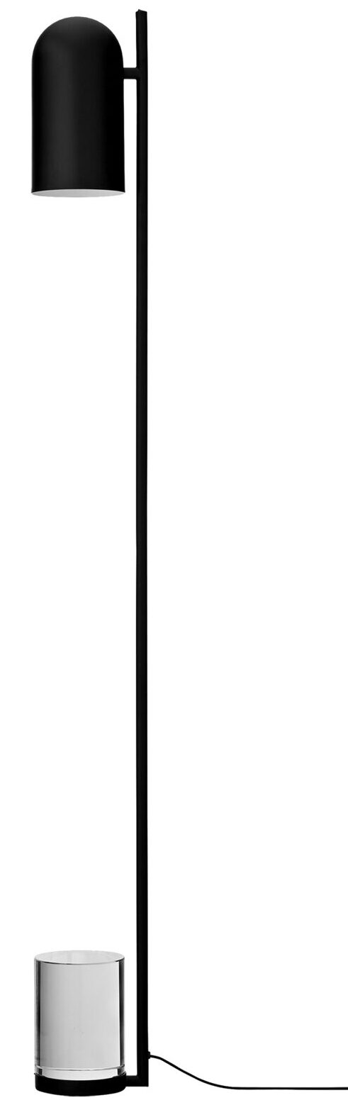 Design Stehlampe „Luceo" 140 cm - Schwarz