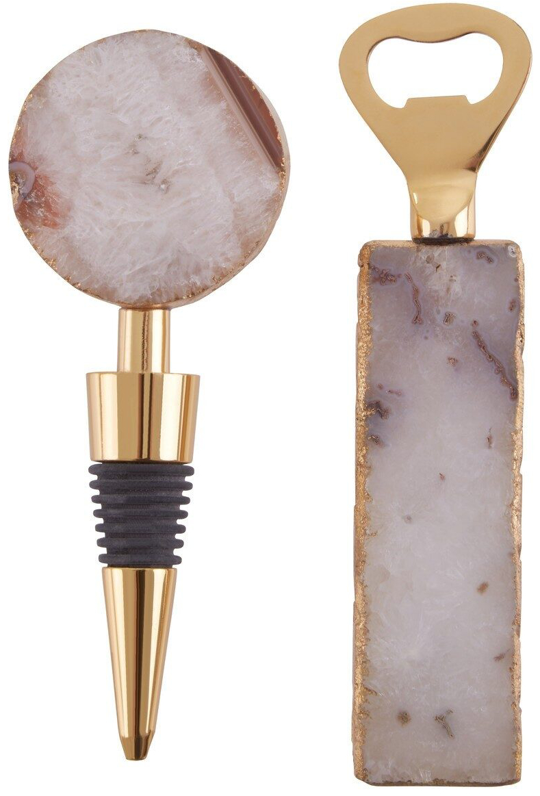 Flaschenöffner & Weinverschluss Agata Grey