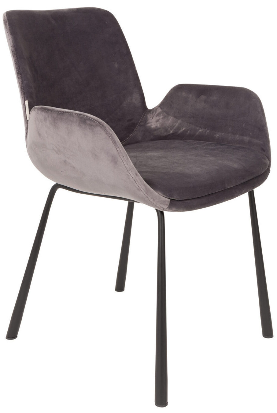 Armlehnstuhl Brit - Dark Grey