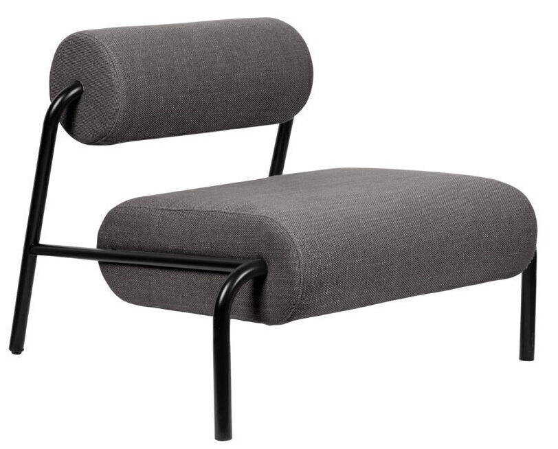 Loungesessel Lekima Dark Grey