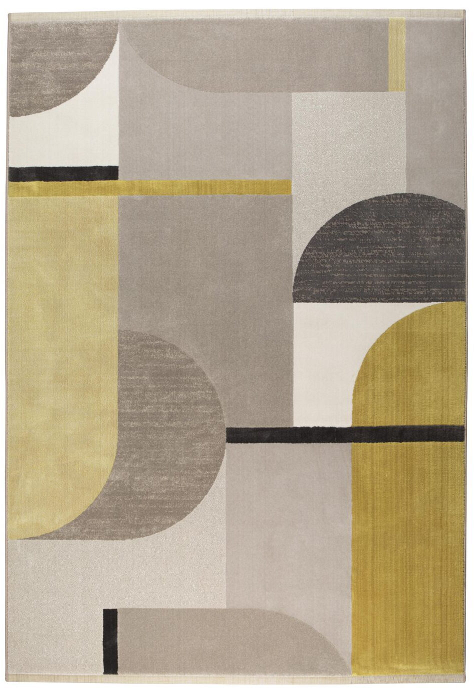 Teppich Hilton Grey/Yellow 200 x 290 cm